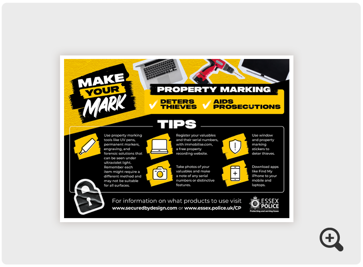 Make Your Mark A5 Leaflet