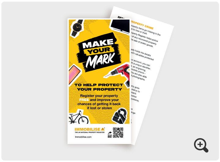 Make Your Mark DL Leaflet